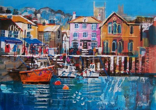 - Mixed Media on Board, Painting by Mike Bernard, measuring 30 x 42 cm (H x W) framed at 55 x 67 cm £1250